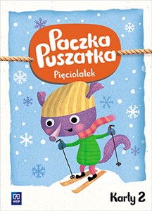 Picture of Paczka Puszatka Karty pracy Pięciolatek Część 2 Roczne przygotowanie przedszkolne