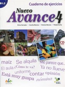 Obrazek Nuevo Avance 4 Ćwiczenia + CD B1.2