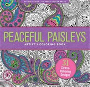 Obrazek Kolorowanka Artystyczna Paisley