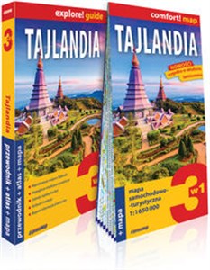Obrazek Tajlandia explore! guide 3w1: przewodnik + atlas + mapa