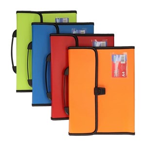 Picture of Teczka A4 z przegródkami MIX