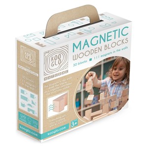 Obrazek Klocki drewniane Mini Natural 30szt