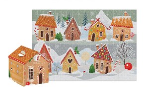 Picture of Puzzle 250 Gingerbread Village
