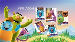 Obrazek Brulion A4/96K kratka 1059 Splash (5szt)