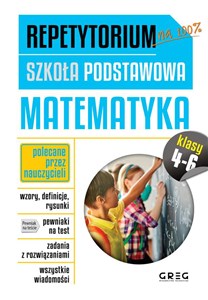 Picture of Repetytorium - szkoła podstawowa. Matematyka, kl. 4-6