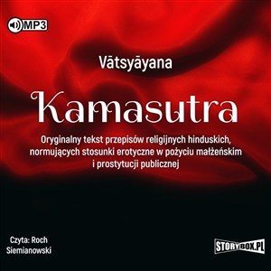 Picture of [Audiobook] Kamasutra. Oryginalny tekst przepisów religijnych hinduskich, normujących stosunki erotyczne w pożyciu małżeńskim i prostytucji publicznej