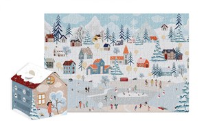Picture of Puzzle 250 Winter Town Christmas