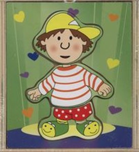 Picture of Układanka drewniana Chłopiec