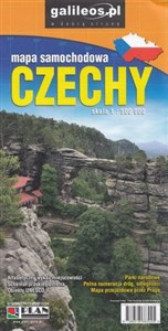 Obrazek Czechy mapa samochodowa 1:500 000