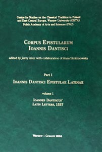 Picture of Ioannis Dantisci Epistulae Latinae, part 1, vol. 1