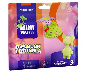 Picture of Mini Waffle 25el Smok Diplodok i Dżungla