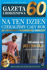 Picture of Karnet Urodziny gazeta 60