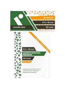 Picture of Koszulki na karty Rebel (57,5x89 mm) `Standard American Premium`, 100 sztuk