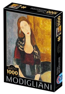 Obrazek Puzzle 1000 Modogliani, Portret Jeanne Hebuterne