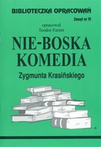 Picture of Biblioteczka Opracowań Nie-Boska komedia Zygmunta Krasińskiego Zeszyt nr 15