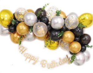 Obrazek Zestaw balonów Happy Birthday 36el