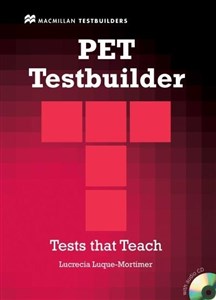 Picture of PET Testbuilder z kluczem + CD Pack NEW MACMILLAN