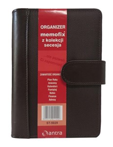 Obrazek Organizer Memofix ST-5029 brąz