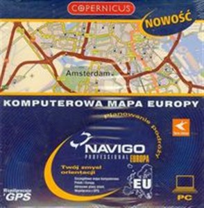 Obrazek Komputerowa mapa Europy Navigo Professional Europa