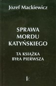 polish book : Sprawa mor... - Józef Mackiewicz