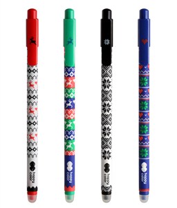 Picture of Paczka Długopis wymazywalny MODI 0.5mm niebieski 12 szt. mix Happy Color