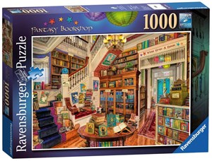 Obrazek Puzzle 2D 1000 Fantastyczna księgarnia 19799
