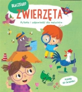 Obrazek Zwierzęta. Dlaczego? pytania i odpowiedzi dla maluchów