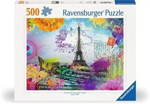 Obrazek Puzzle 500 Pocztówka z Paryża