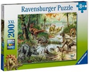 Obrazek Puzzle XXL Dinozaury 200