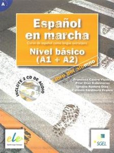 Obrazek Espanol en marcha Nivel basico A1 + A2 podręcznik z 2 płytami CD