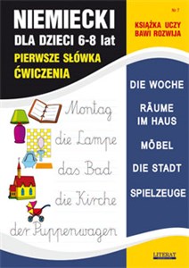Picture of Język niemiecki dla dzieci 6-8 lat Pierwsze słówka Ćwiczenia