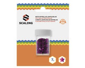 Picture of Cekiny-gwiazdki różowe Scaling