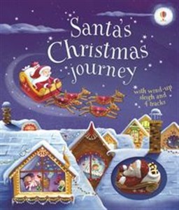 Picture of Santa's Christmas Journey with wind-up sleigh and 4 tracks