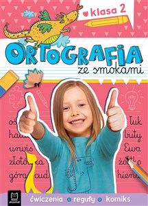 Picture of Ortografia ze smokami Ćwiczenia reguły komiks Klasa 2