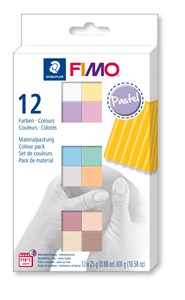 Obrazek Zestaw FIMO soft kolory Brilliant 12x25g Staedtler