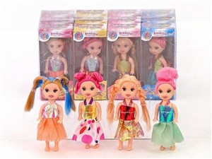 Obrazek Lalka 8cm mix