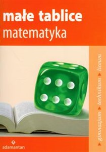 Obrazek Małe tablice Matematyka Gimnazjum, liceum, technikum