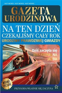 Picture of Karnet Urodziny gazeta