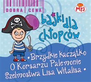 Picture of [Audiobook] Bajki dla chłopców Brzydkie Kaczątko O korsarzu Palemonie Szelmostwa Lisa Witalisa 3 CD