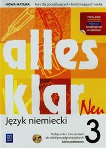 Picture of Alles klar Neu 3 Podręcznik z ćwiczeniami Zakres podstawowy + CD Szkoła ponadgimnazjalna