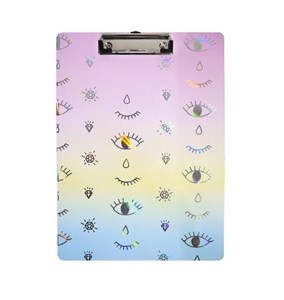 Picture of Podkładka z klipsem tęczowa Oczy