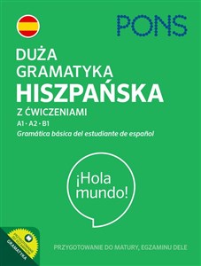 Picture of Duża gramatyka hiszpańska z ćwiczeniami A1-B1 PONS Gramatica basica del estudiante de espanol