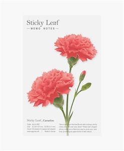 Obrazek Kartki samoprzylepne Goździk czerwony M 40 karteczek