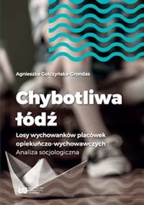 Picture of Chybotliwa łódź Losy wychowanków placówek opiekuńczo-wychowawczych. Analiza socjologiczna