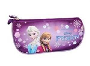 Obrazek Piórnik saszetka owalna fioletowa Kraina Lodu