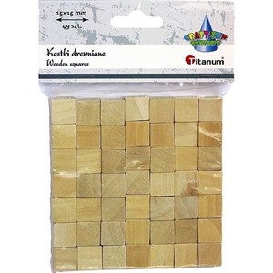 Picture of Kostki drewniane 15x15mm 49szt