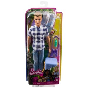 Obrazek Barbie Kemping Ken Lalka + akcesoria