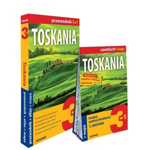 Picture of Toskania 3w1: przewodnik + atlas + mapa