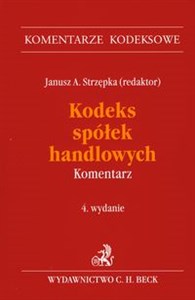 Picture of Kodeks spółek handlowych Komentarz