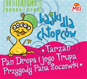 Obrazek [Audiobook] Bajki dla chłopców Przygody Pana Soczewki Tarzan Pan Drops i Jego Trupa 3 CD
